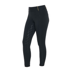 Legging fille Equestro doublé polaire Noir Legging fille Equestro doublé polaire Noir