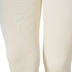 Legging femme Equestro taille haute avec passants de ceinture Blanc antique Beige Legging femme Equestro taille haute avec passants de ceinture Blanc antique Beige