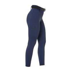 Legging femme Equestro taille haute avec passants de ceinture Marine blazer Bleu marine Legging femme Equestro taille haute avec passants de ceinture Marine blazer Bleu marine