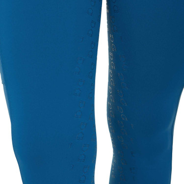 Legging femme Equestro taille haute avec passants de ceinture Coral bleu