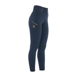 Legging femme Equestro léger coupe slim Marine blazer Bleu marine