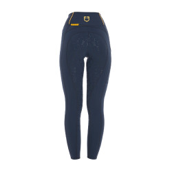 Legging femme Equestro léger coupe slim Marine blazer Bleu marine
