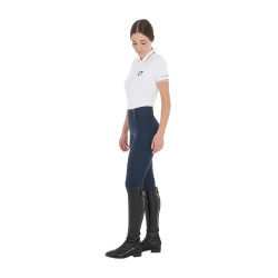 Legging femme Equestro léger coupe slim Marine blazer Bleu marine