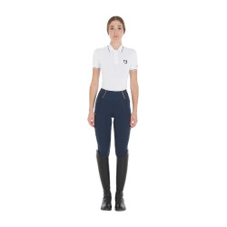 Legging femme Equestro léger coupe slim Marine blazer Bleu marine