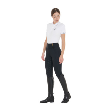 Legging femme Equestro léger coupe slim Noir Legging femme Equestro léger coupe slim Noir