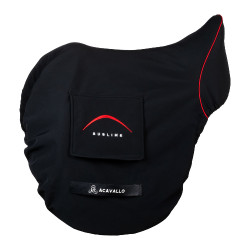 Housse de selle jumping Acavallo Sublime Noir