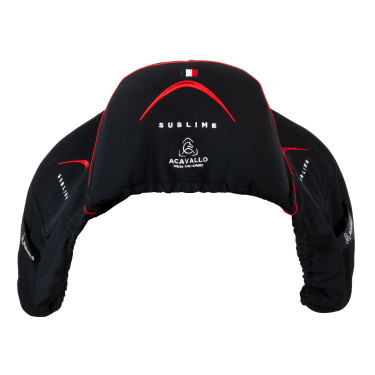 Housse de selle jumping Acavallo Sublime Noir