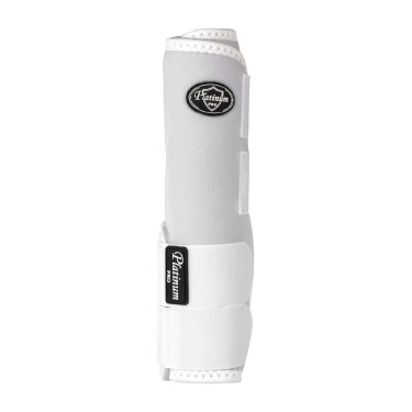 Guêtres postérieur western Platinum Pro Star Anatomic Blanc