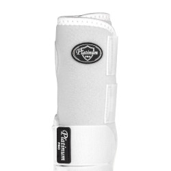 Guêtres antérieur western Platinum Pro Star Anatomic Blanc