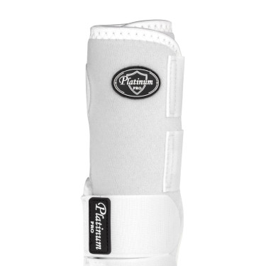 Guêtres antérieur western Platinum Pro Star Anatomic Blanc