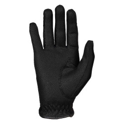 Gants en tissu technique Equestro X FISE Noir Gants en tissu technique Equestro X FISE Noir