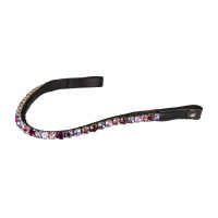 Frontal Supreme Shade avec strass Noir / violet