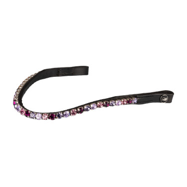 Frontal Supreme Shade avec strass Noir / violet