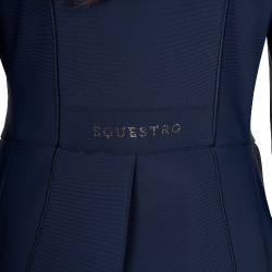 Frac femme Equestro en tissu technique avec strass Marine blazer Bleu marine Frac femme Equestro en tissu technique avec strass Marine blazer Bleu marine