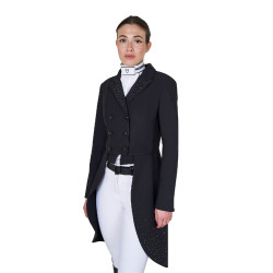 Frac d’équitation femme Equestro, tissu technique et strass