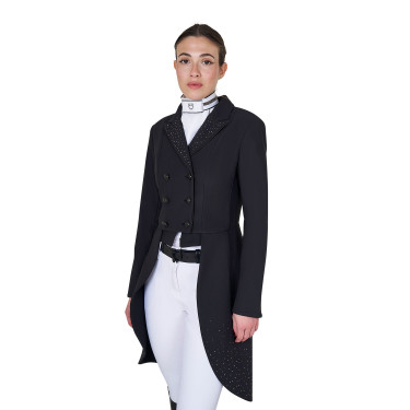 Frac d’équitation femme Equestro, tissu technique et strass