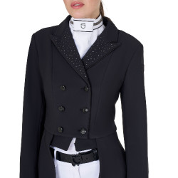 Frac d’équitation femme Equestro, tissu technique et strass