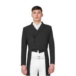Frac de dressage homme Equestro en tissu technique Noir