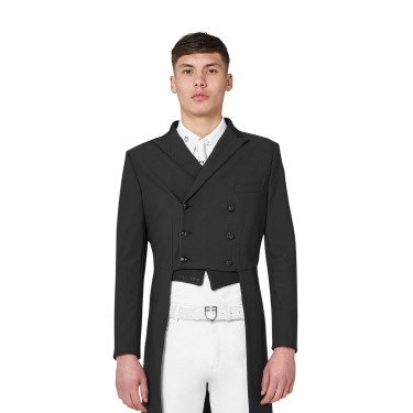 Frac de dressage homme Equestro en tissu technique Noir