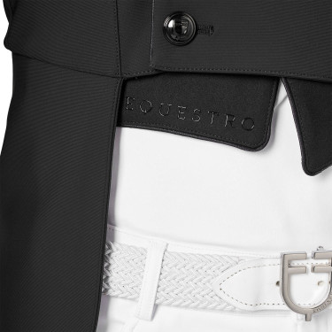 Frac de dressage homme Equestro en tissu technique Noir