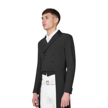 Frac de dressage homme Equestro en tissu technique Noir