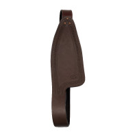 Fenders de selle western Pool’s en cuir Marron