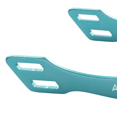 Eperons Acavallo Arena Aluplus 2.0 avec strass Bleu ciel