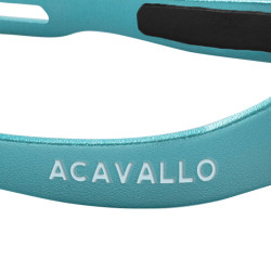Eperons Acavallo Arena Aluplus 2.0 avec strass Bleu ciel