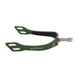 Eperons Acavallo Arena Aluplus 2.0 Vert chasseur