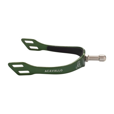 Eperons Acavallo Arena Aluplus 2.0 Vert chasseur