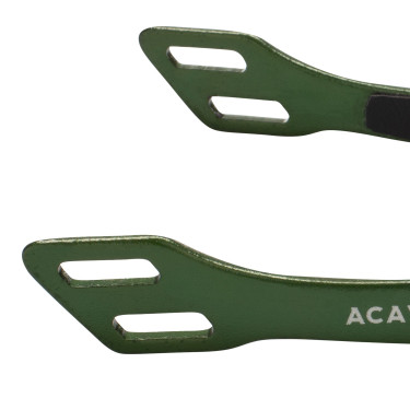 Eperons Acavallo Arena Aluplus 2.0 Vert chasseur