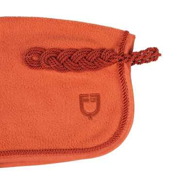 Couverture polaire Equestro pour cheval jouet Rouge brique