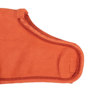 Couverture polaire Equestro pour cheval jouet Rouge brique
