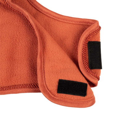 Couverture polaire Equestro pour cheval jouet Rouge brique