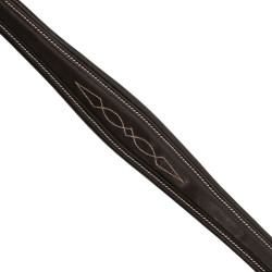 Collier de chasse équitation Equestro cuir avec martingale