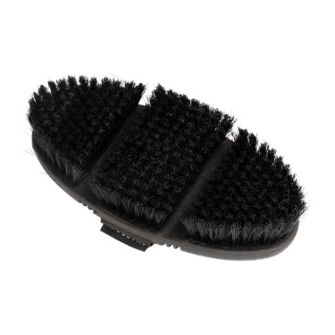 Brosse d’équitation flexible poils courts Equestro