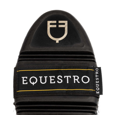 Brosse d’équitation flexible poils courts Equestro