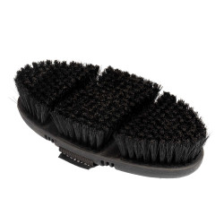 Brosse d’équitation flexible poils courts Equestro