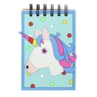 Carnet de notes Equi-Kids Licorne Bleu Carnet de notes Equi-Kids Licorne Bleu