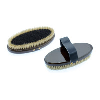 Brosse douce Umbria Equitazione poils biclevel Noir