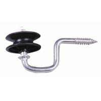 Isolateur d'angle pour fil et cordon Beaumont Noir
