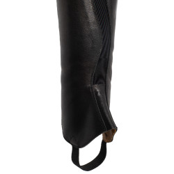 Mini-chaps équitation cuir Franceschini Brunelleschi