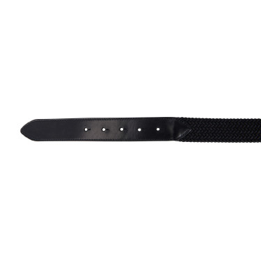 Ceinture d’équitation cuir élastique boucle rose gold