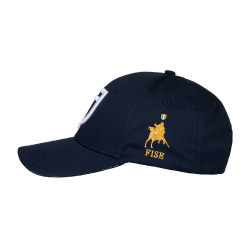 Casquette unisexe Equestro x FISE Marine blazer Bleu marine