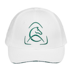 Casquette de baseball Acavallo unisexe Blanc Casquette de baseball Acavallo unisexe Blanc