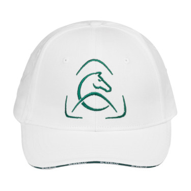 Casquette de baseball Acavallo unisexe Blanc Casquette de baseball Acavallo unisexe Blanc