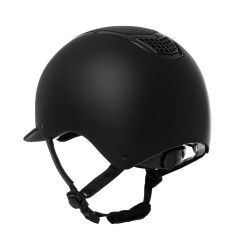 Casque d’équitation Equestro carbone, certifié EN 1384:2023