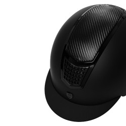 Casque d’équitation Equestro carbone, certifié EN 1384:2023