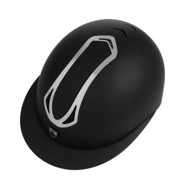 Casque d’équitation femme visière large Equestro EN 1384-2023