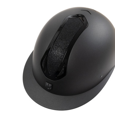 Casque d’équitation femme visière large Equestro Azael